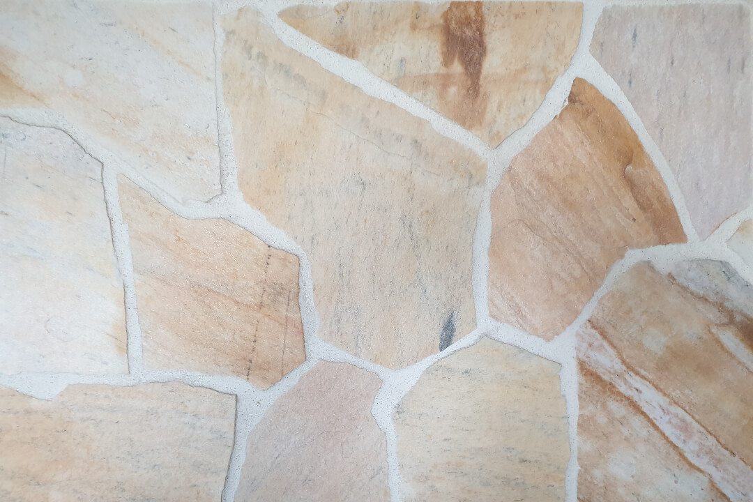 Brazil Sárga Kvarcit 8-15 mm vastag Kőburkolat