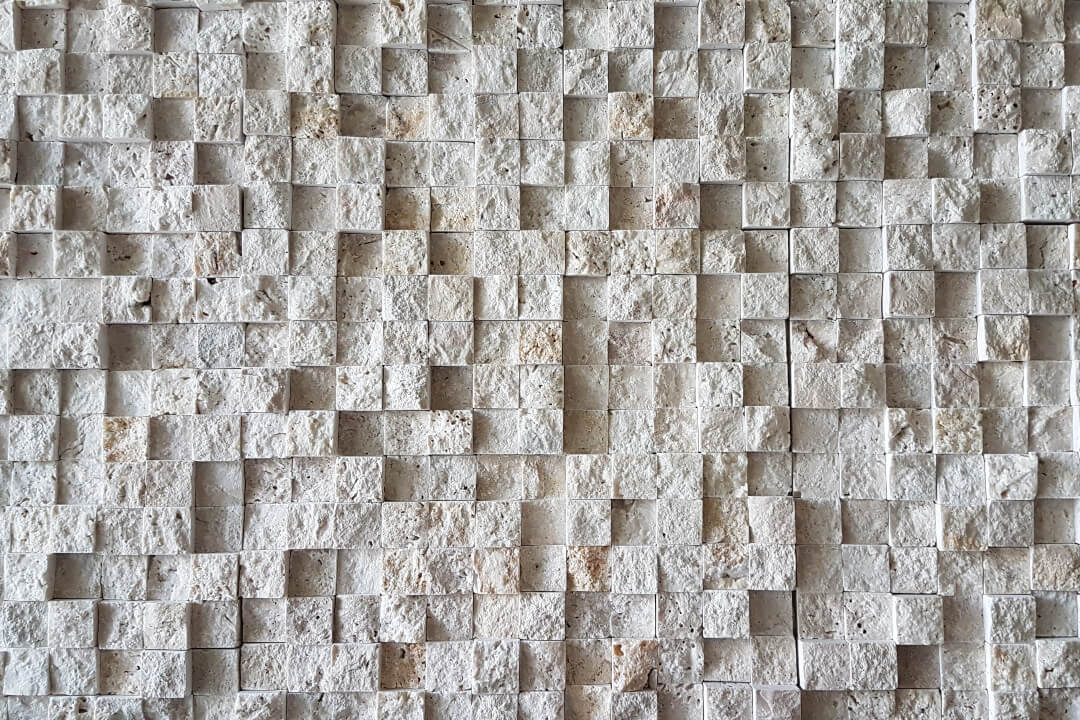 Cubic 3D Travertin Kőmozaik