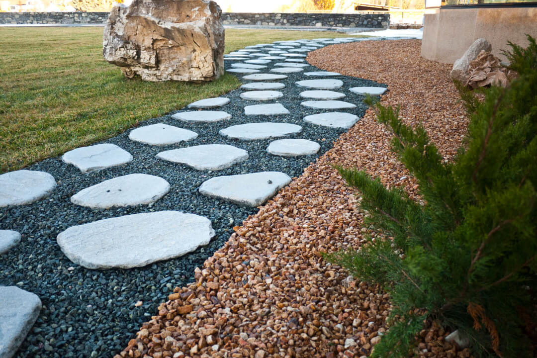 Ezüst Kvarcit Lépőkő Maxi 3-5 cm vastag