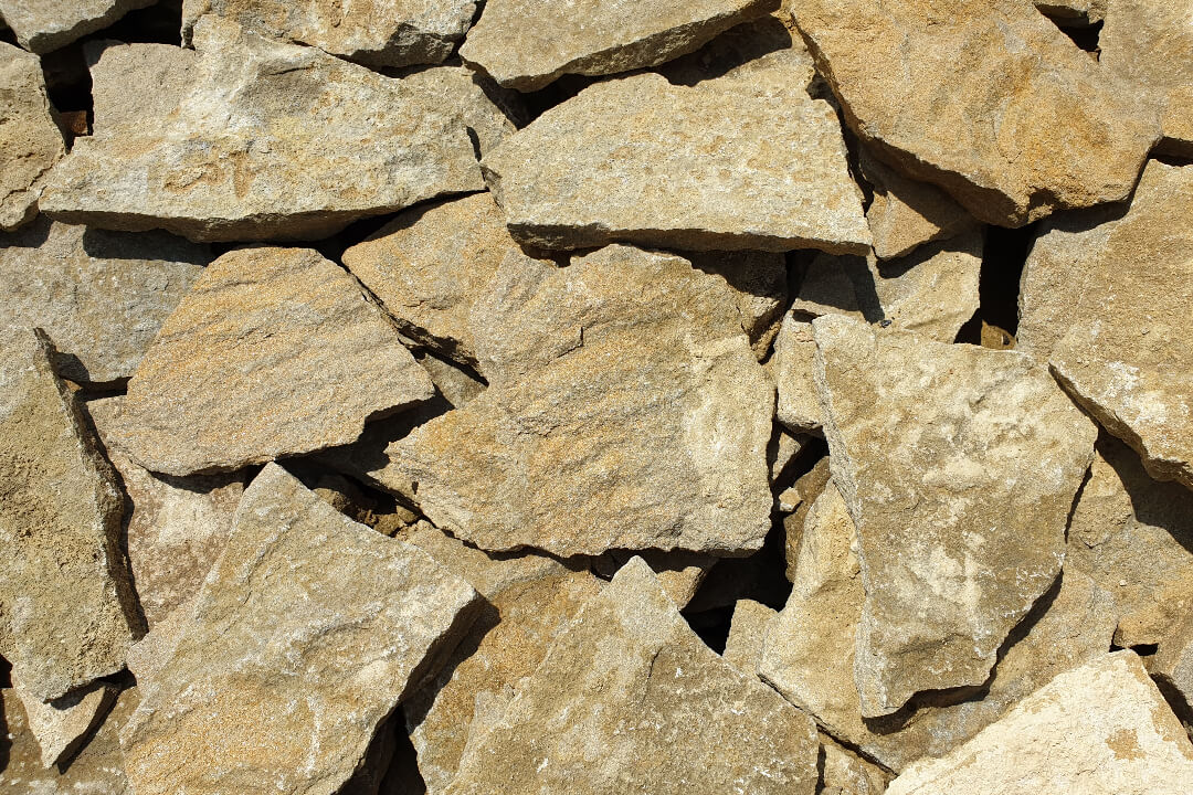 Pannon Homokkő 1-2 cm vastag Mozaik Kőburkolat