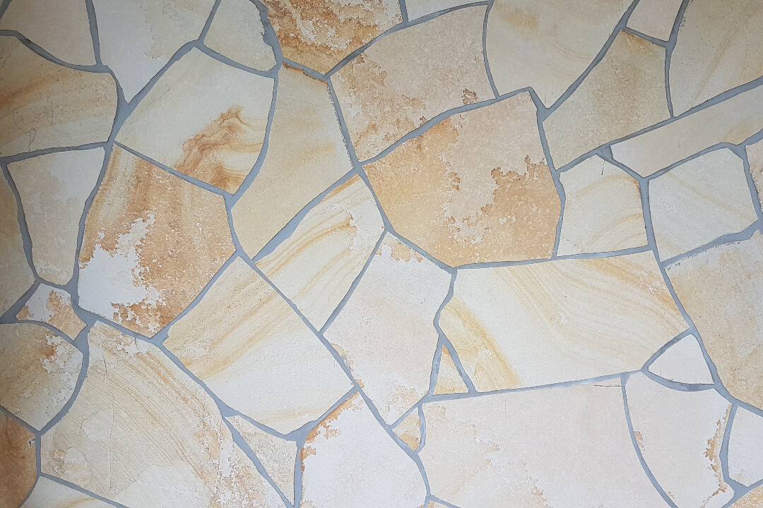 Solnhofeni Mészkő 8-12 mm vastag Kőburkolat