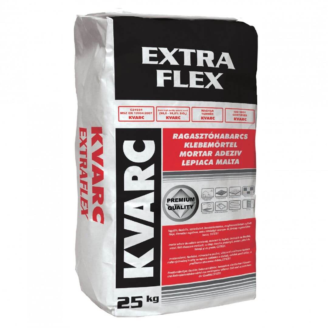 Kvarc Extra Flex S1 flexibilis Csemperagasztó 25 kg