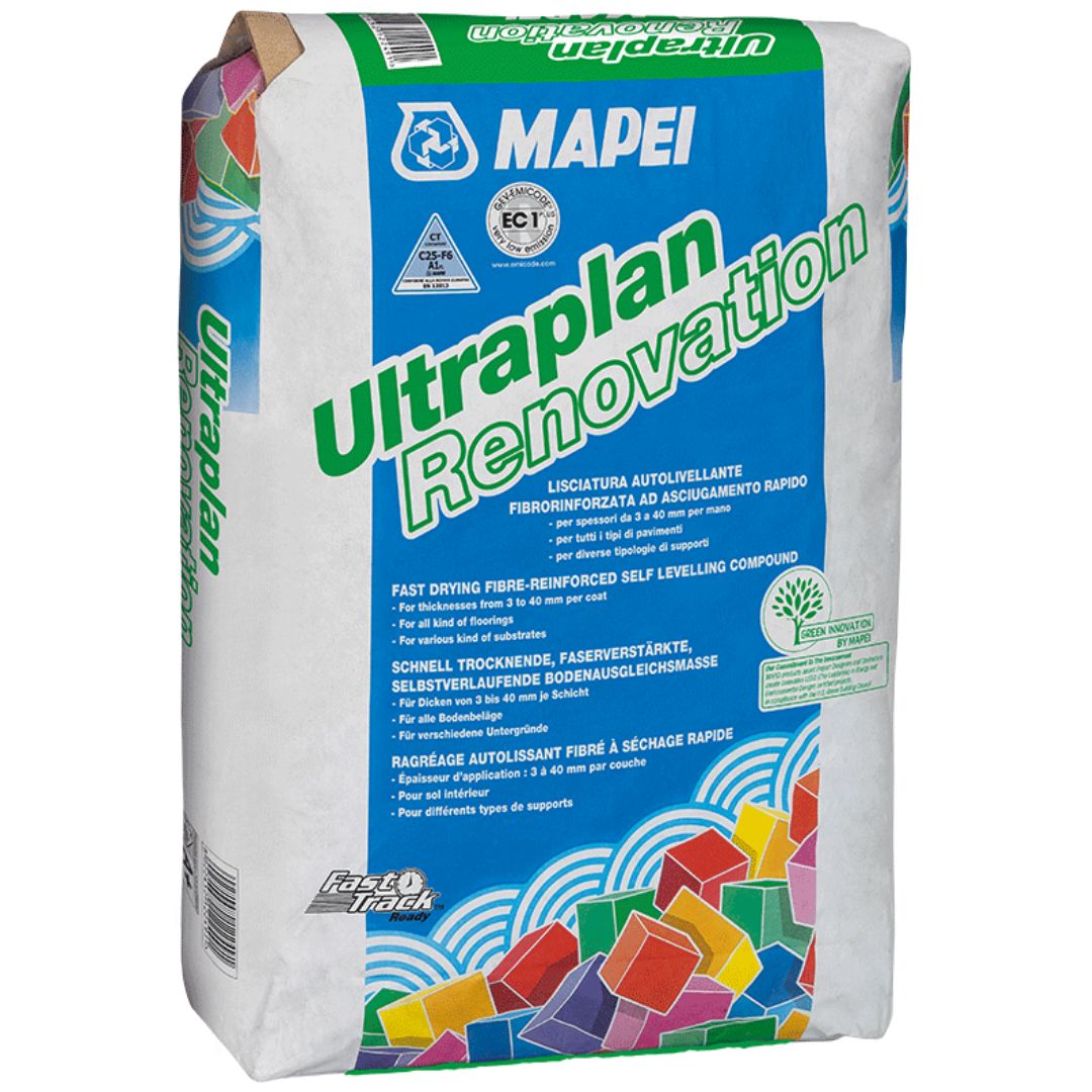 Mapei Ultraplan Renovation Önterülő Aljzatkiegyenlítő (3-40 mm) 25 kg