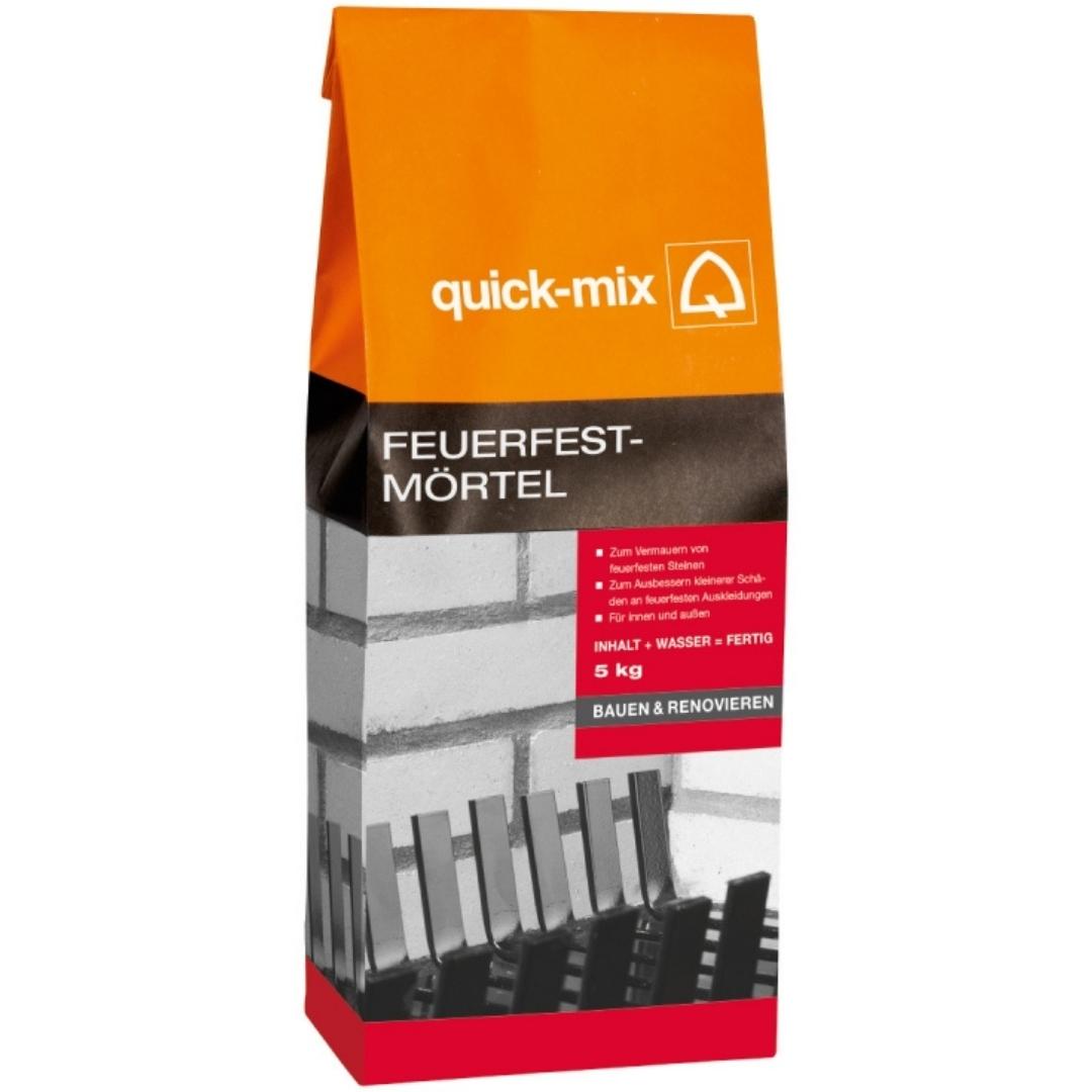 Quick-Mix FFM Hőálló Samott Habarcs 1000°C-ig 5 kg