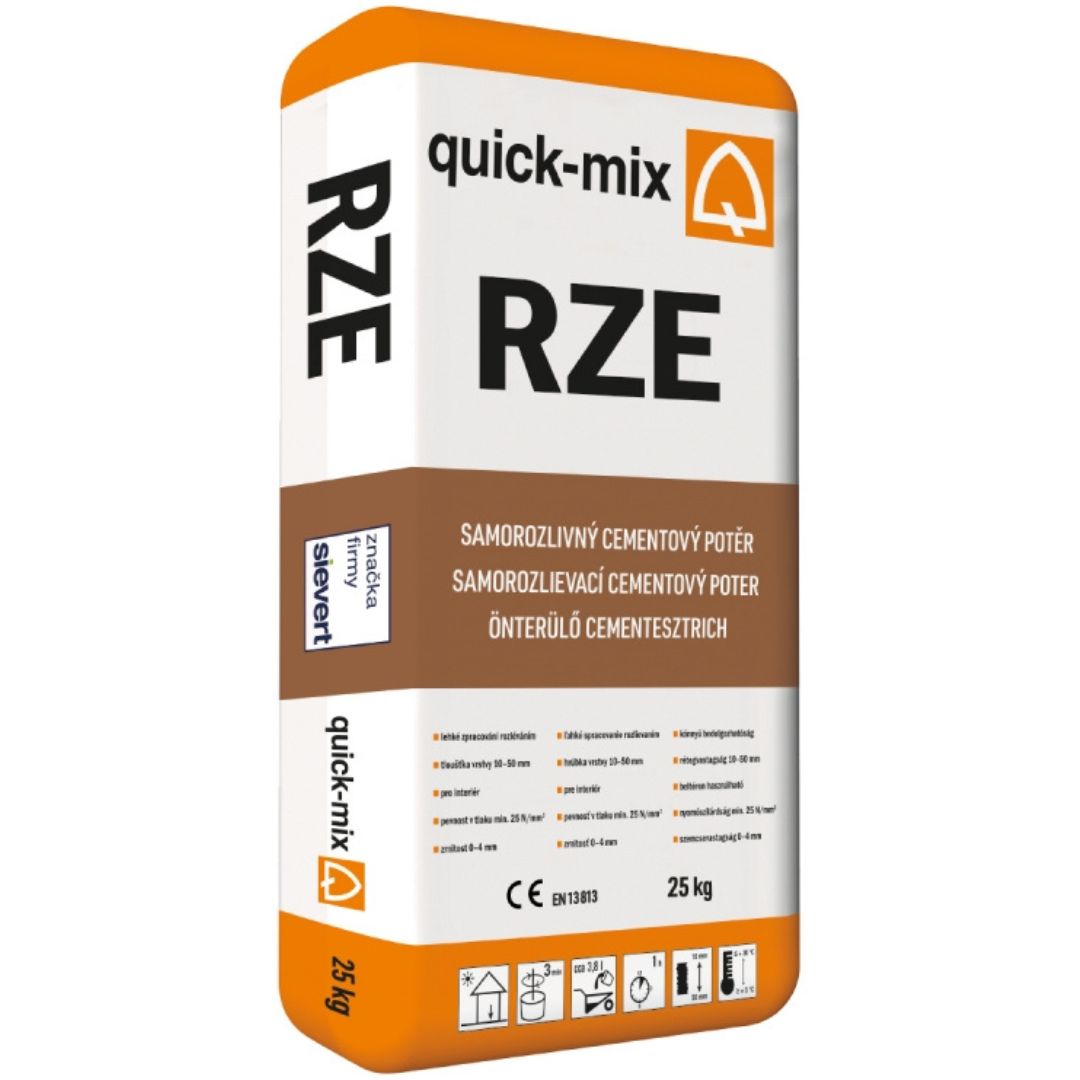 Quick-Mix RZE Gyorskötő Esztrich Beton (15-60 mm) 25 kg