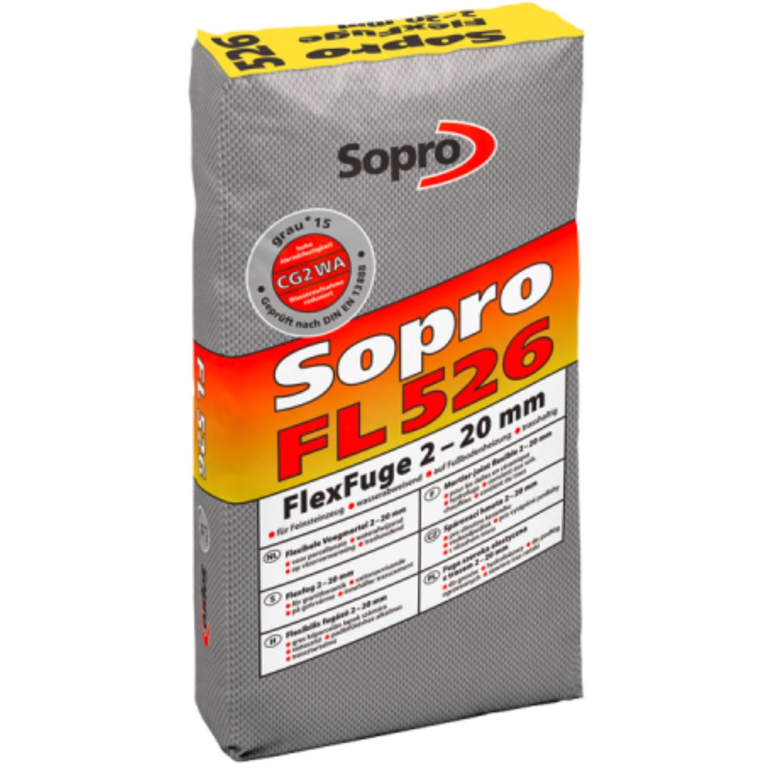 Sopro FL Flexibilis, Trasszos 2-20 mm Fugázó 25 kg