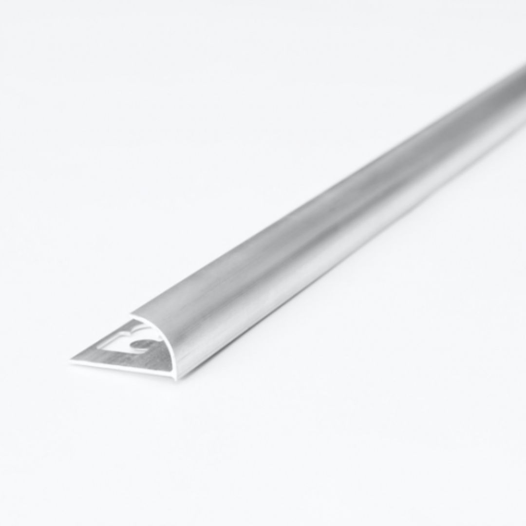 ViarProfil AC10 Íves Natúr Alumínium Élvédő (10 mm) 2.7 m