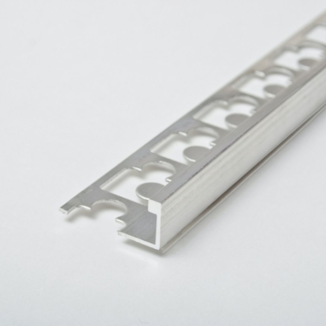 ViarProfil AL08 "L" Szögletes Natúr Alumínium Élvédő (8 mm) 2.7 m