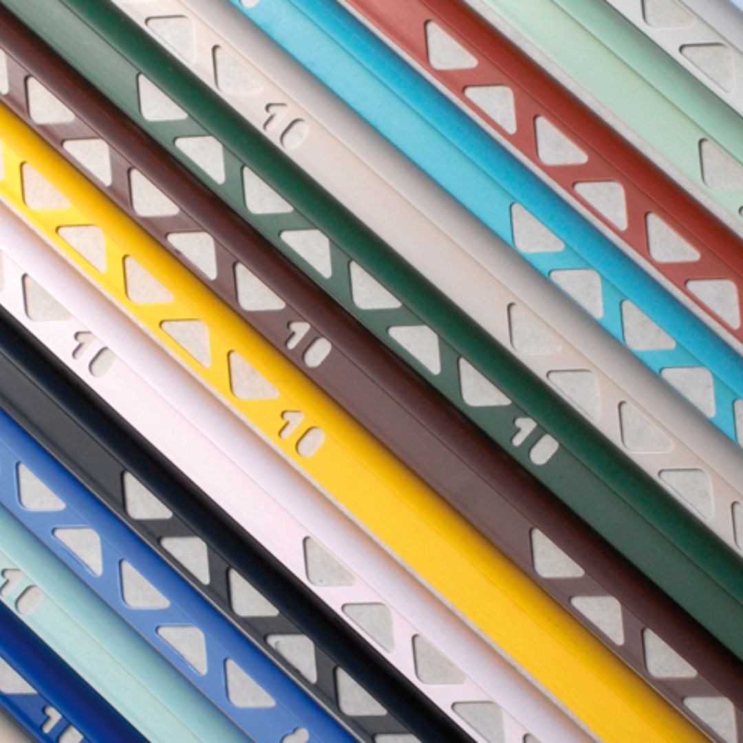 ViarProfil PVC10 Íves Csempe Élvédő (10 mm) 2.7 m