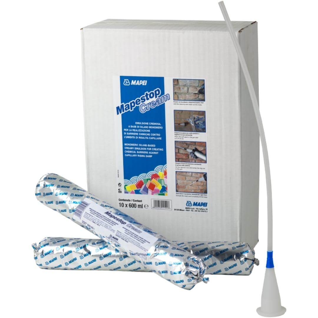 Mapei Mapestop Cream Injektálószer - felszálló nedvesség ellen