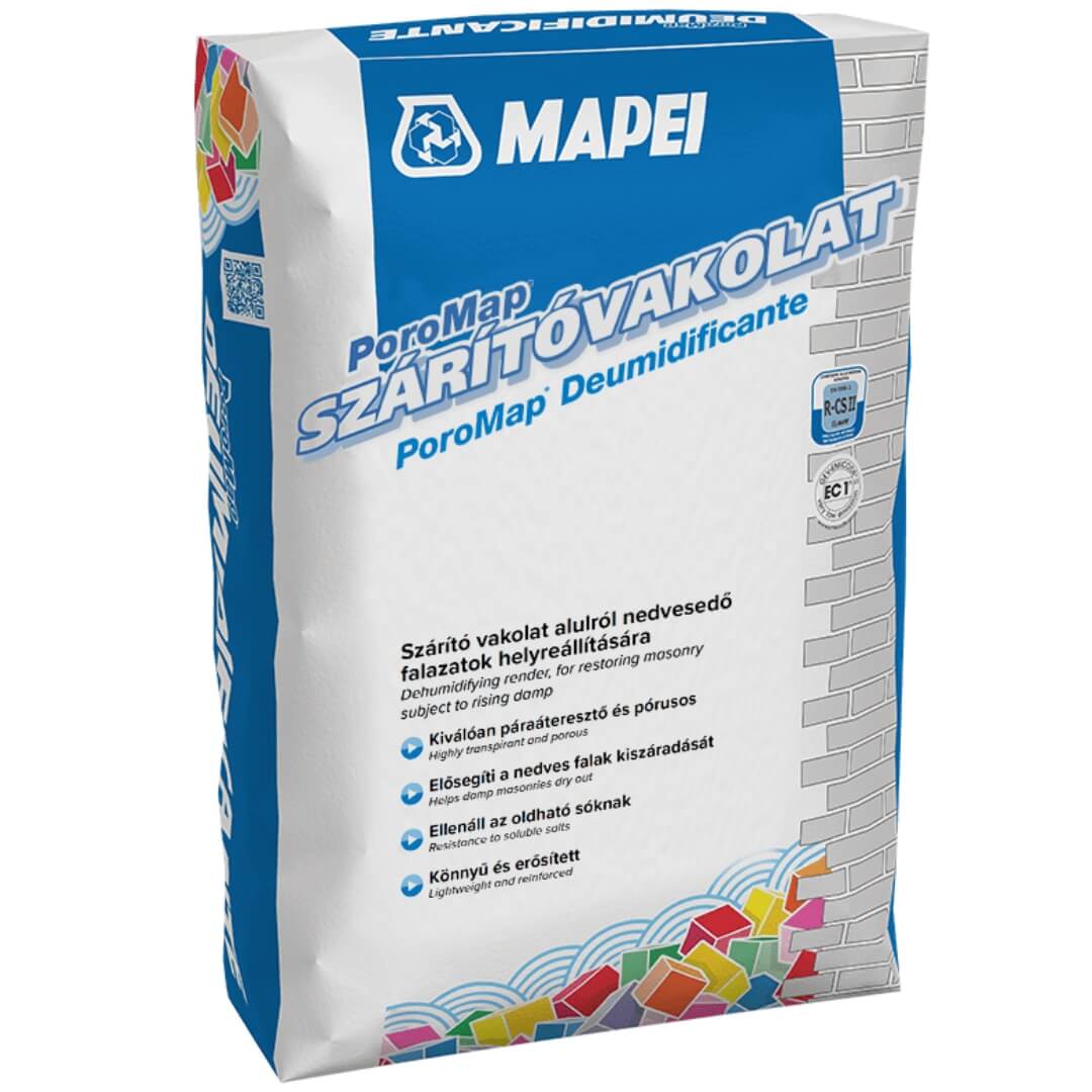 Mapei Poromap Sóálló Szárítóvakolat 20 kg