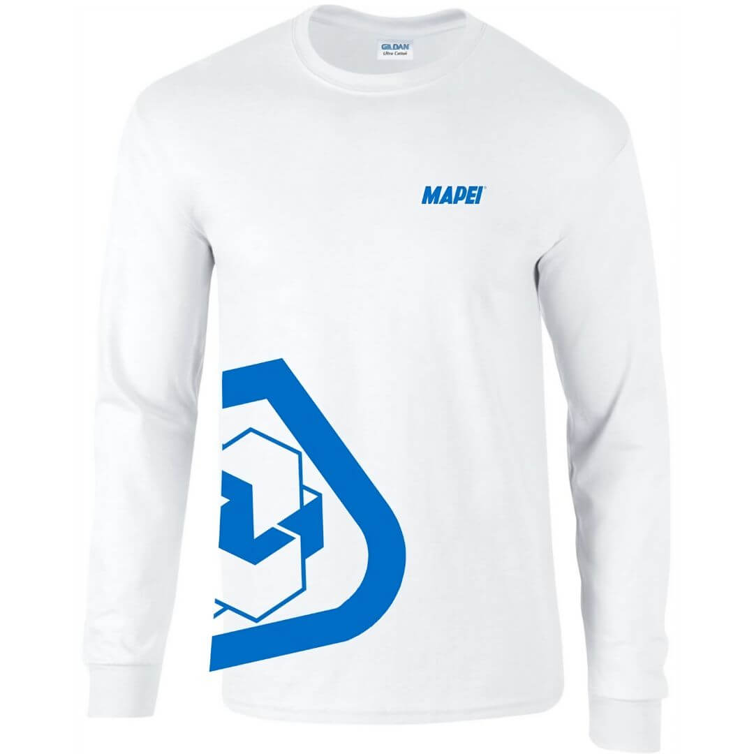 Mapei Hosszú Ujjú Fehér Póló S-XXL