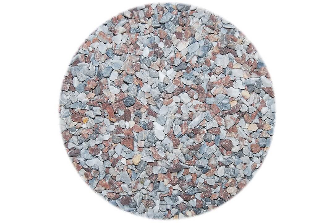 Arabescato Orobico Színes Kőszőnyeg Márványkavics 1-4 mm