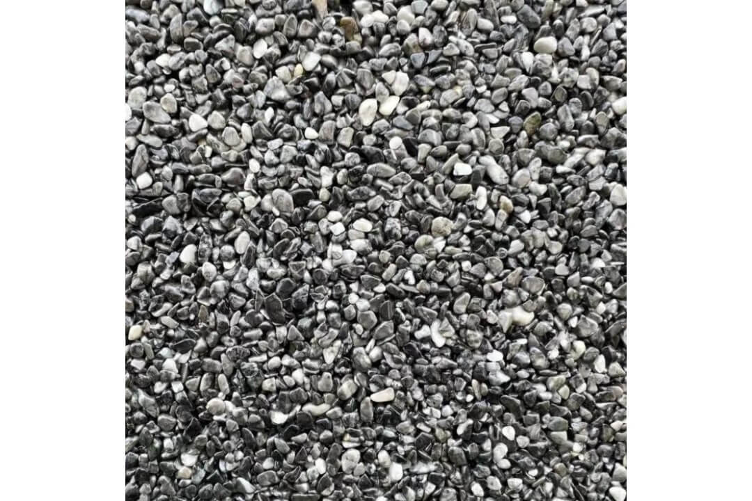 Grigio Cenere Sötétszürke Kőszőnyeg Márványkavics 1-4 mm