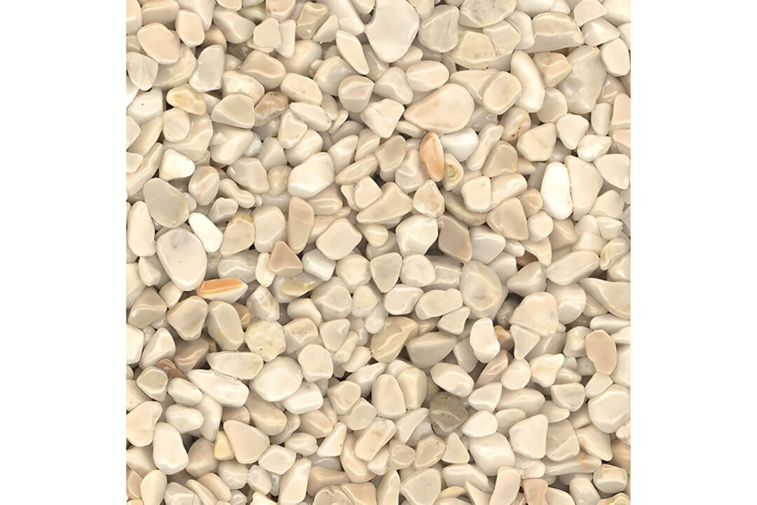 Ivory Cream Bézs Kőszőnyeg Márványkavics 2-4 mm