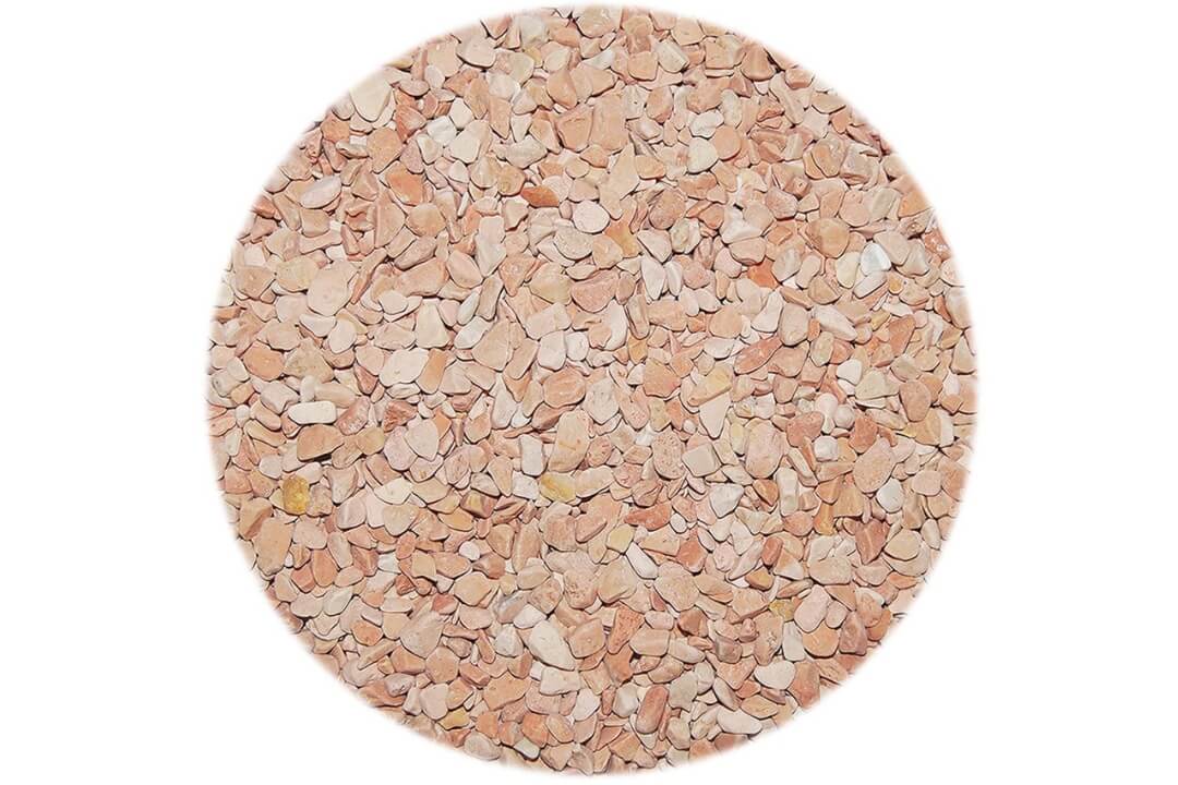 Verona Rosso Világosbarna Kőszőnyeg Márványkavics 1-4 mm