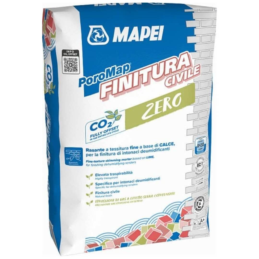 Mapei Poromap Finitura Civile Szárító Simítóhabarcs 25 kg