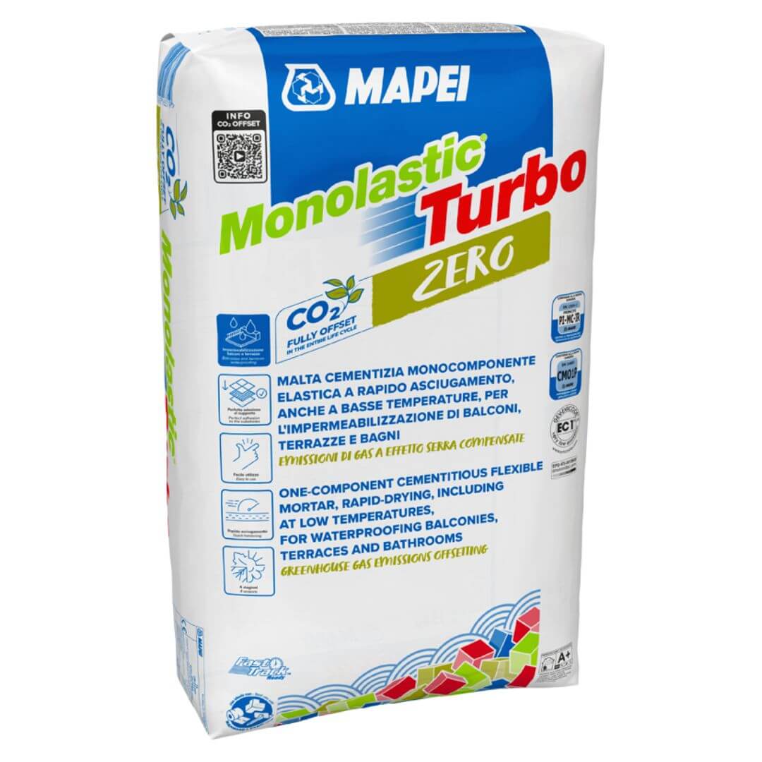 Mapei Monolastic Turbo Gyorskötő Egykomponensű Kenhető Vízszigetelés 15 kg
