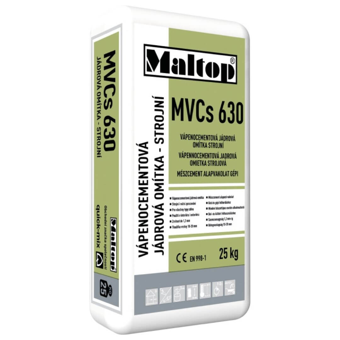 Quick-Mix MVCs 630 Kézi/Gépi Alapvakolat (10-20 mm) 25 kg