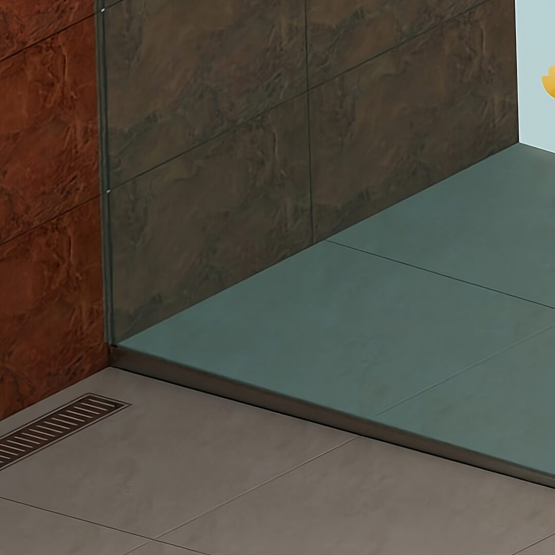 ViarProfil SSHOWR101H Lejtéskialakító Profil Rozsdamentes Acél - Jobb (10 mm) 1 m